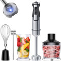 Set de licuadora de mano eléctrica 600W 800W 1000W Stick Blender Acero inoxidable 4 en 1 Multifunción Cocina Inmersión Mano mezcladoras